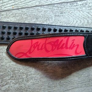 AUTHENTIC Mens christian louboutin belt